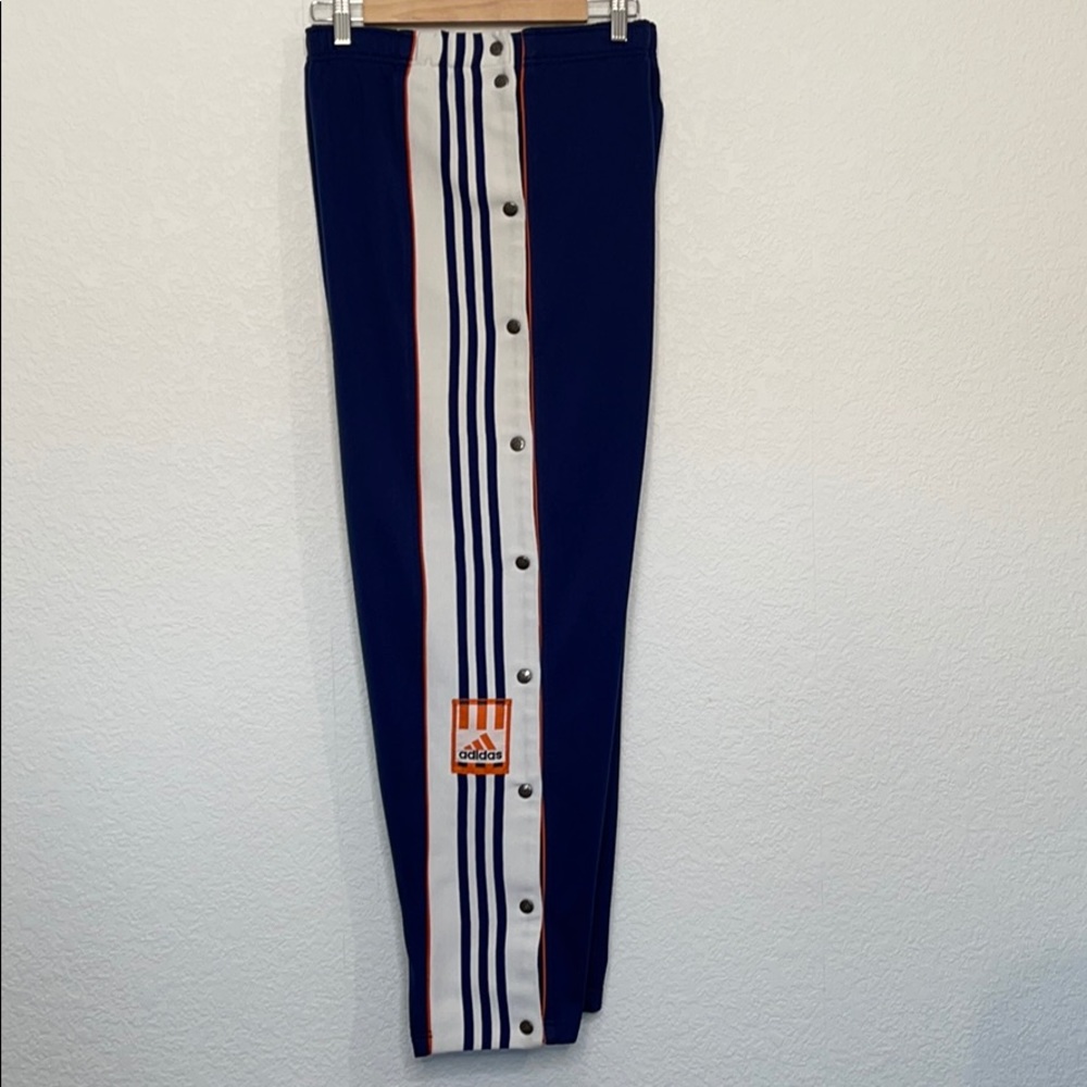 Adidas Vintage break away tear away track pants